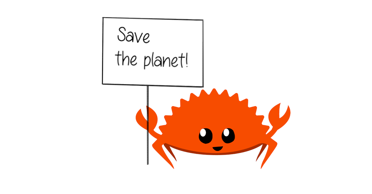 Save the planet, code in Rust